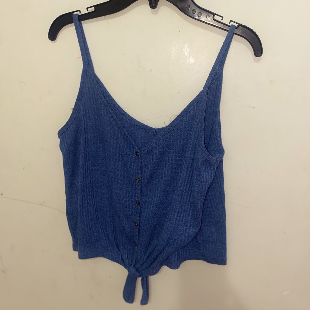 Sweater knit tank top